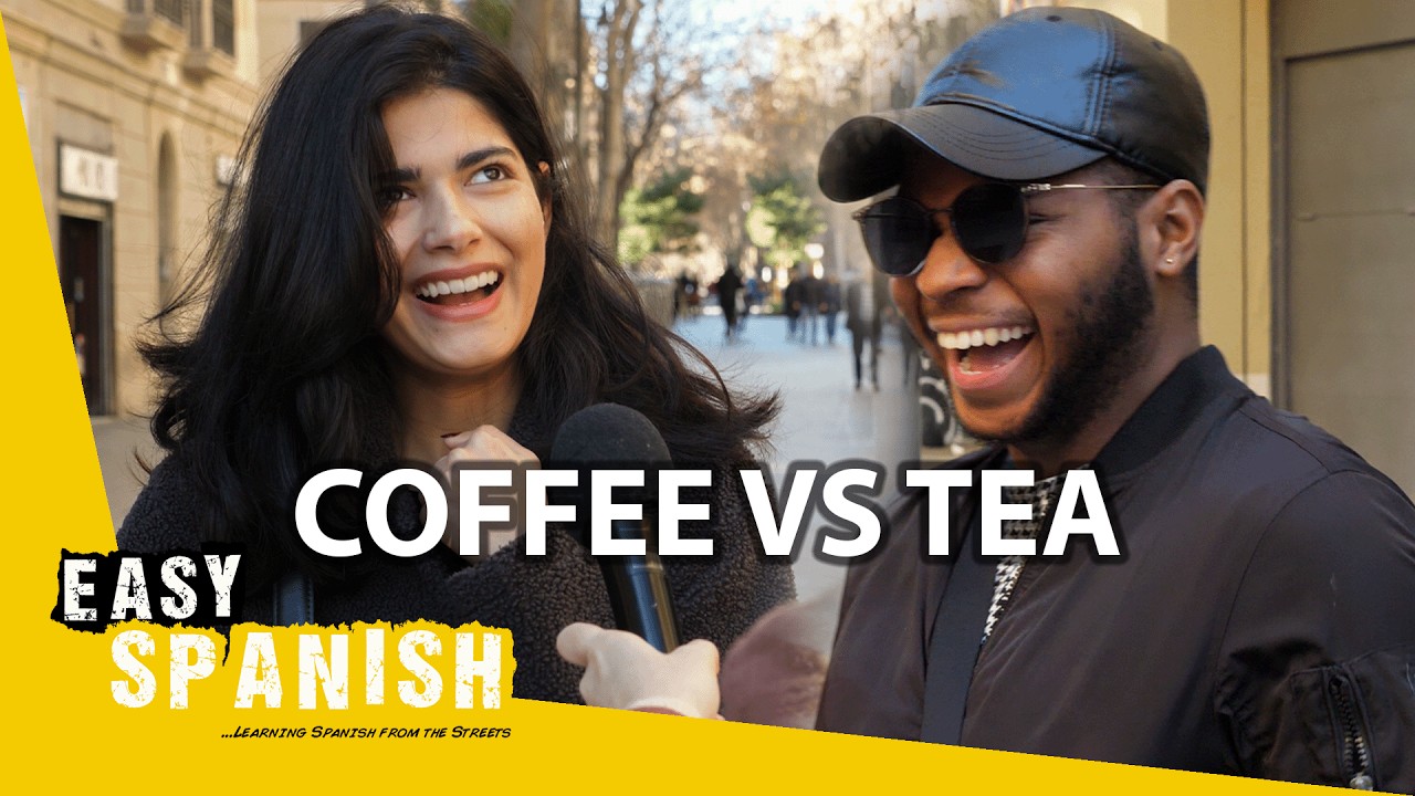Do Barcelona Locals Prefer Coffee or Tea? | Easy Spanish 354