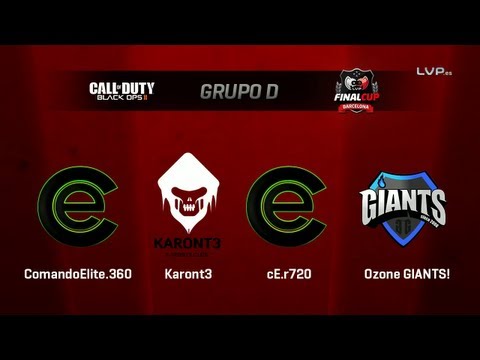 Karont3 vs GIANTS! [Grupo D] - Black Ops 2 - Final Cup 4