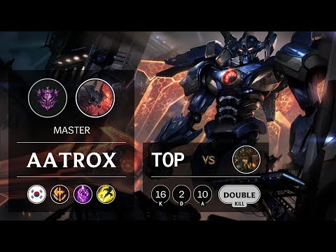 Aatrox Top vs Cassiopeia - KR Master Patch 9.24