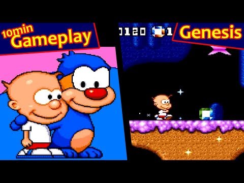 Bubble and Squeak ... (Sega Genesis) Gameplay