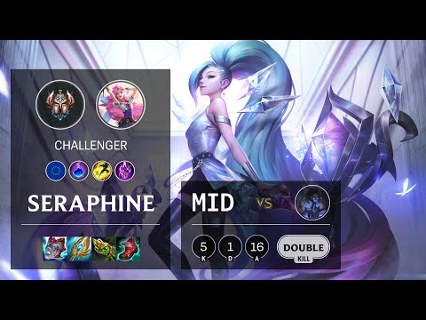 Seraphine Mid vs Sylas - EUW Challenger Patch 11.8