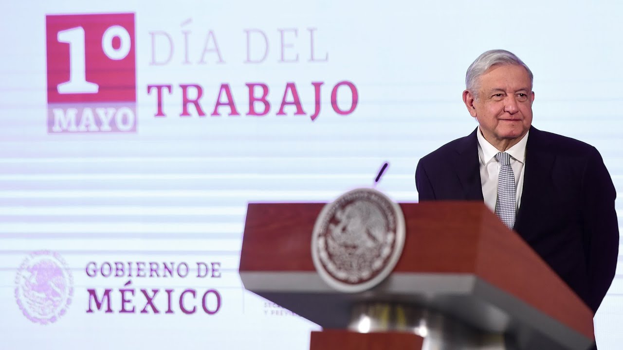 Mañanera de AMLO del 1 de mayo de 2020
