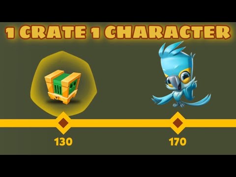 The MOST LUCKY Opening!!! NEW CHARACTER from FIRST EMERALD CRATE in ZOOBA New account