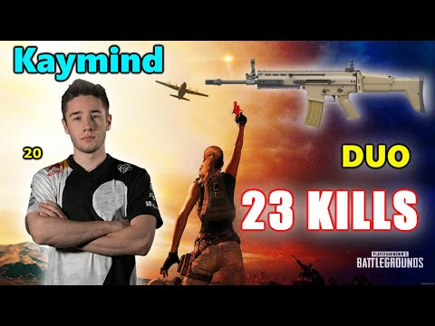 Kaymind & Grizz - 23 KILLS -  SCAR + M416 + SLR - DUO - Archive Games - PUBG