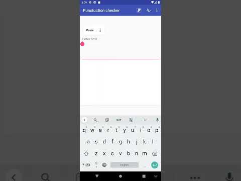 Grammar checker and corrector Video