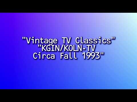 Hello Nebraska KOLN/KGIN Circa 1993