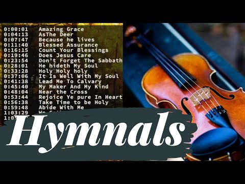NON STOP Violin HYMNAL of Faith PLAYLIST, SDA HYMN AND METHODIST HYMN. Violin Christian Songs