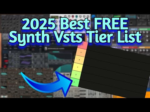I Rank The 17 Best FREE Synth Vst Plugins In 2025 – My Tier List