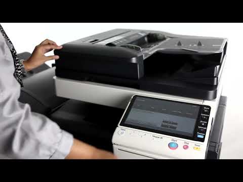 How To Card Shot or photocopy IC/ passport using copier machine konica minolta bizhub step by step
