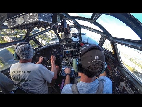 Crawl through a B-24 Bomber IN FLIGHT!