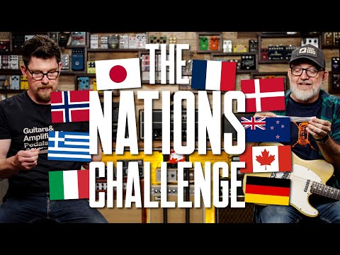 The 9 Nation Guitar Rig Challenge [All Your Gear From One Country?]