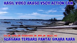 Download lagu #3 HASIL VIDEO AKASO V50X | PANTAI SIKARA KARA | FHD 1080p | EIS ON STABILISASI ON | RIDWAEN PRO mp3