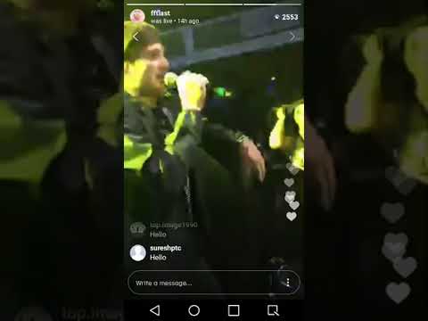 From First To Last playing "Surrender" @ Emo Nite LA (04/12/2017)