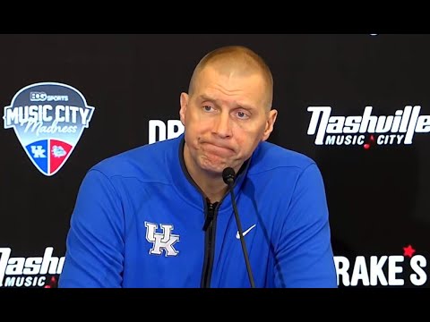 Kentucky's Mark Pope after 35 point blowout loss to Gonzaga I Full Press Conference