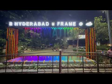 Hyderabad Frame | India’s First Digital Curtain Water Fountain – Simply Mesmerizing!