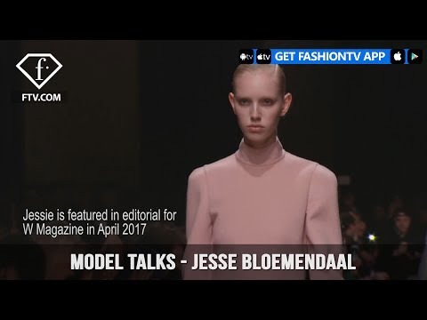 Model Talks Fall/Winter 2017-18 Jesse Bloemendaal | FashionTV