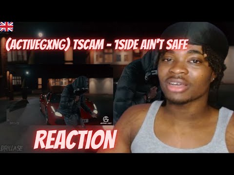 (ActiveGxng) TScam - 1Side Ain't Safe [Uncensored] | UK DRILL (REACTION) #tscam