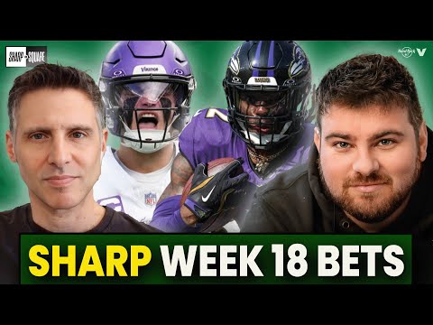 Sharp NFL Week 18 Bets: Ravens-Steelers, Packers-Vikings, Panthers-Bucs, Lions-Bears, Cardinals-Rams