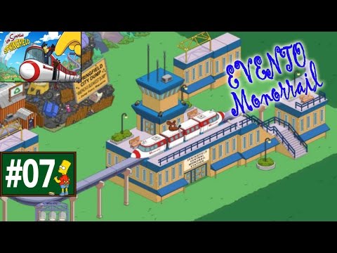 Los Simpson Springfield "Monorrail: Cap. 7 - Conseguir el Pack de 4 Partes Estación" por Tony