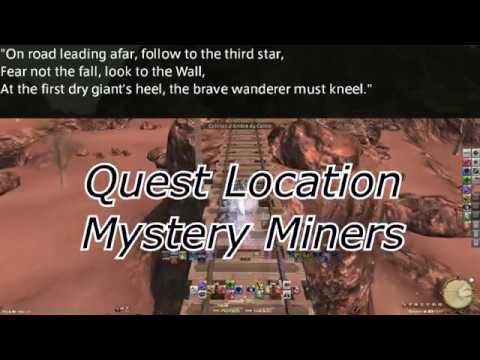 FFXIV Shadowbringers Quest Guide: Mystery Miners