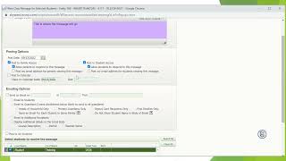 Message Center in Skyward