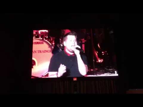 James Corden Surprise Duet With Meghan Trainor At Her L.A. Show!
