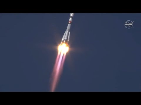 Expedition 65 Crew Blasts Off on Short Ride to Space Station
