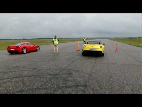 Ferrari 599 GTO vs Ferrari 458 Italia