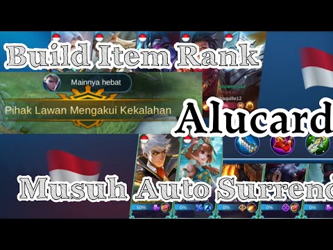 Alucard Build Item COLD | Musuh Auto Surrender