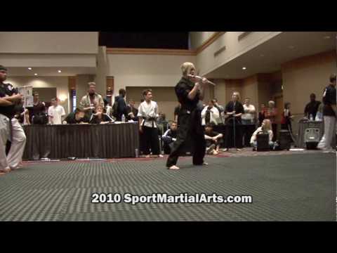 Austin Crain - 14-15 boys weapons - 2010 Amerikick Internationals