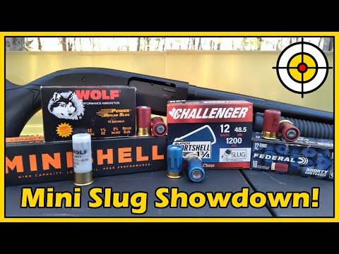 Big Power In A Small Package! 12 Gauge Mini-Slug Ballistic Gel Test With The Mossberg Maverick 88!