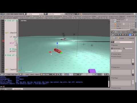 Blender Tutorial Python Game Engine Programming Part 19