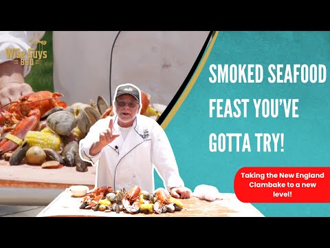 New England Clam Bake on a Smoker | Smoked Seafood Boil Recipe with Lobster & Clams