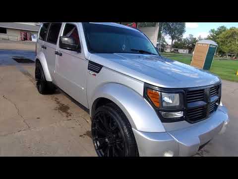 2008 Dodge Nitro on Hellcat 22's v8 cammed