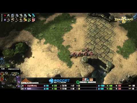 Bunny vs SolO -TvZ- Game 1  [Dreamhack Qualifiers]