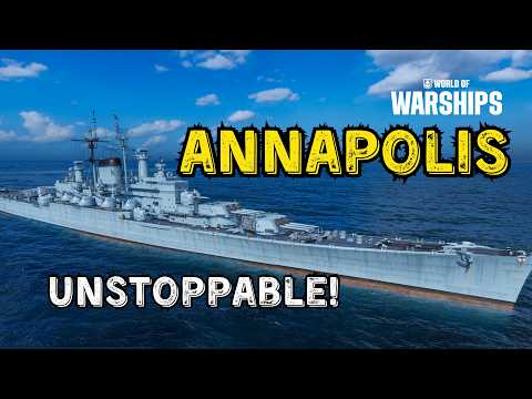 Best Super Cruiser ANNAPOLIS: Counter of Every Type Warships! World Of Warships