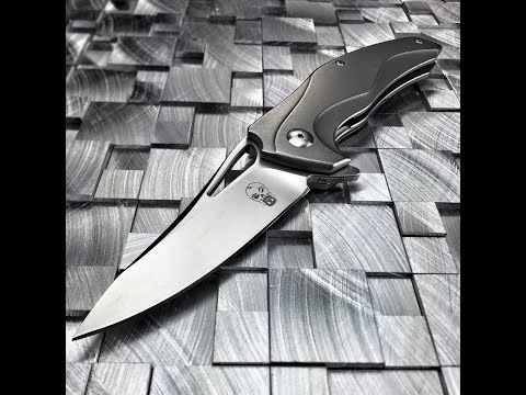 Brous Blades Exo Prototype: A new full Ti flipper from Jason Brous