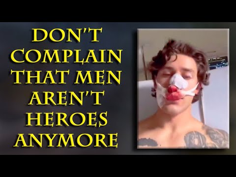 He should have let the bears handle it. White Knight is now scarred for life.