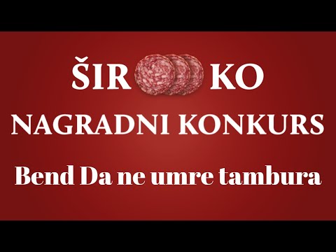 Široko konkurs - Bend Da ne umre tambura