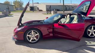 7k-Mile, One-Owner 2006 Chevrolet Corvette Coupe 6-Speed Open Walk Around