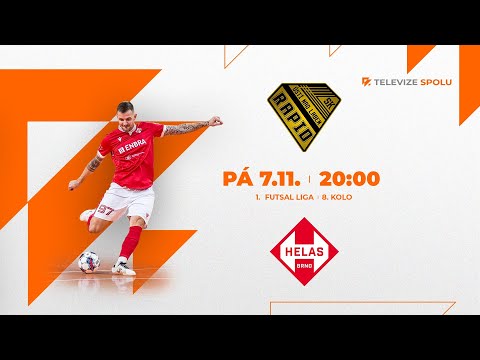 FUTSAL | SK Rapid Ústí n. L - Helas Brno (1. Futsal liga /8.kolo/2025-2026)