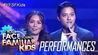 Your Face Sounds Familiar Kids Finale: Kathryn and Daniel sing &quot;Can&#39;t Help Falling In Love&quot;