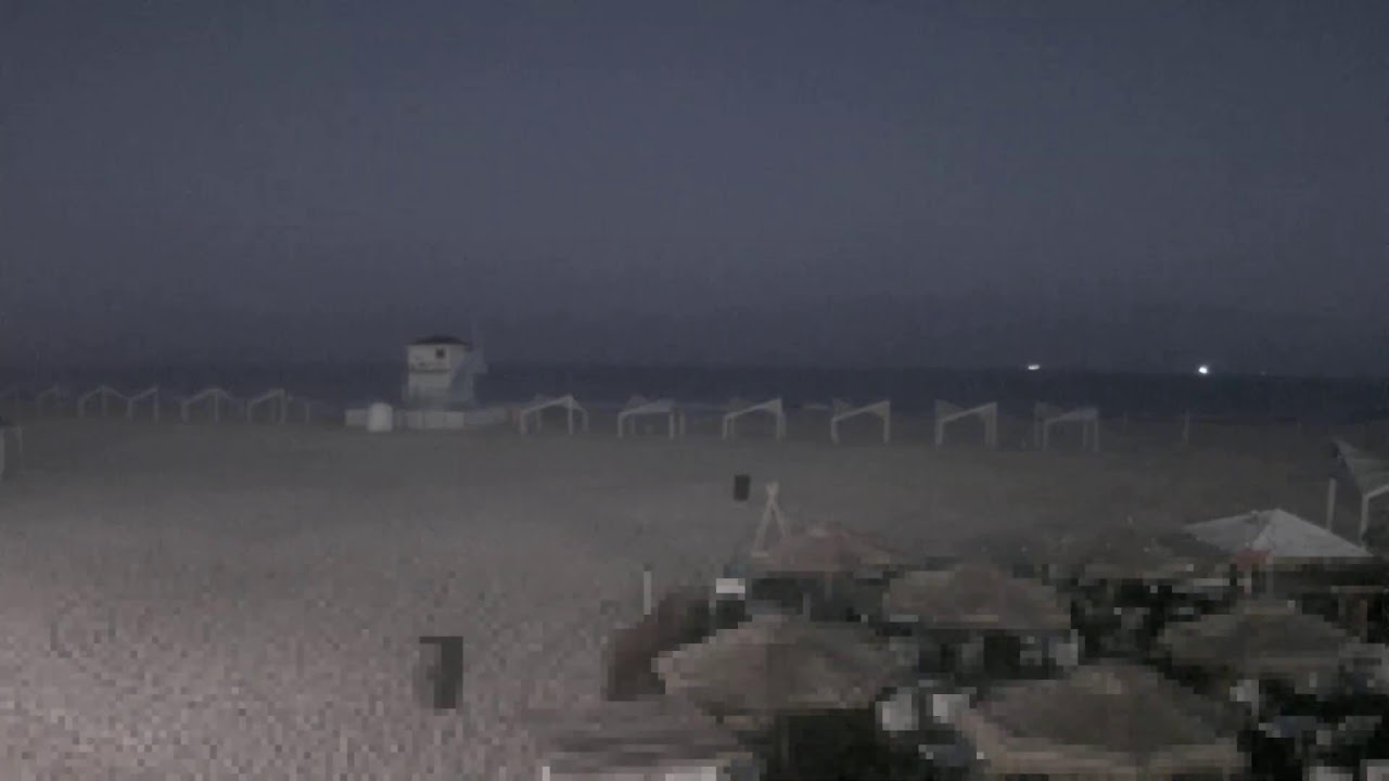 Live webcam view of Yud-Alef Beach on Ashdod's Coast