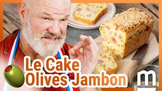 🫒 Le cake au jambon, olives et fromage