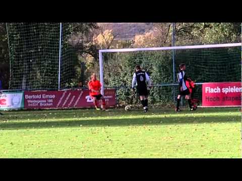 SV Fortuna Brücken - SV Bräunrode Achtelfinale Krombacher Kreispokal MSH 11/12 Tor zum 1:2
