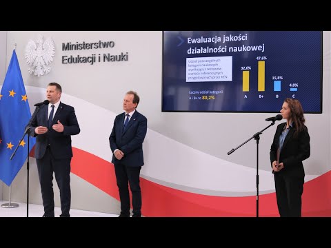 Konferencja dotycząca ewaluacji jakości działalności naukowej za lata 2017-2021