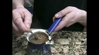 How to make Turkish coffee.flv