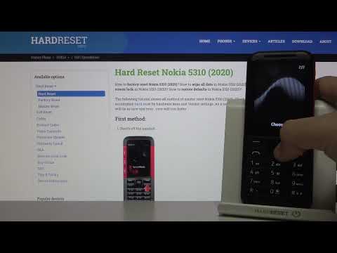 How to Find Wallpapers in NOKIA 5310 (2020) - Change Wallpaper