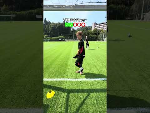 Penalty Shootout vs VfB U19 Player😅🧤 #gripmode #goalkeeper #football