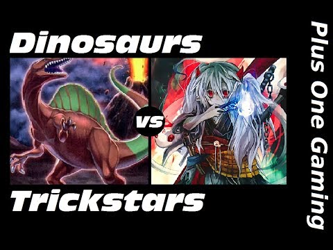 Yu-Gi-Oh! Dinosaurs vs Trickstars - Plus One Gaming Feature Match